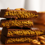 Dubai chocolate bar recipe with pistachio filling and kataifi pastry