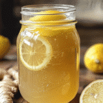 Natural Mounjaro wellness drink on morning table