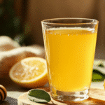 Natural zepbound recipe drink in a glass